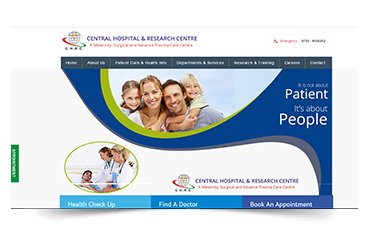 hospital website