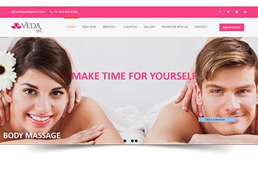 Luxury Spa Website